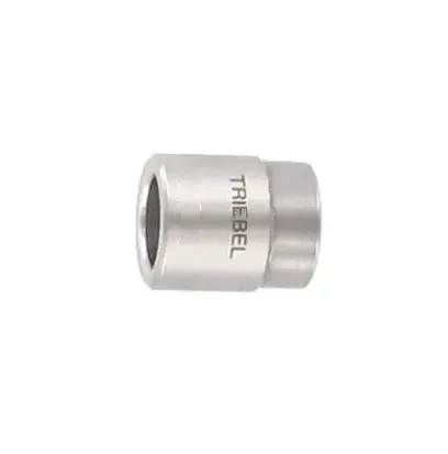 Vyměnitelná vložka do krčkové kalibrační a vypichovací matrice TRIEBEL. Vnitřní průměr 8,43 mm. Vnější průměr bushingu 12,7 mm.
